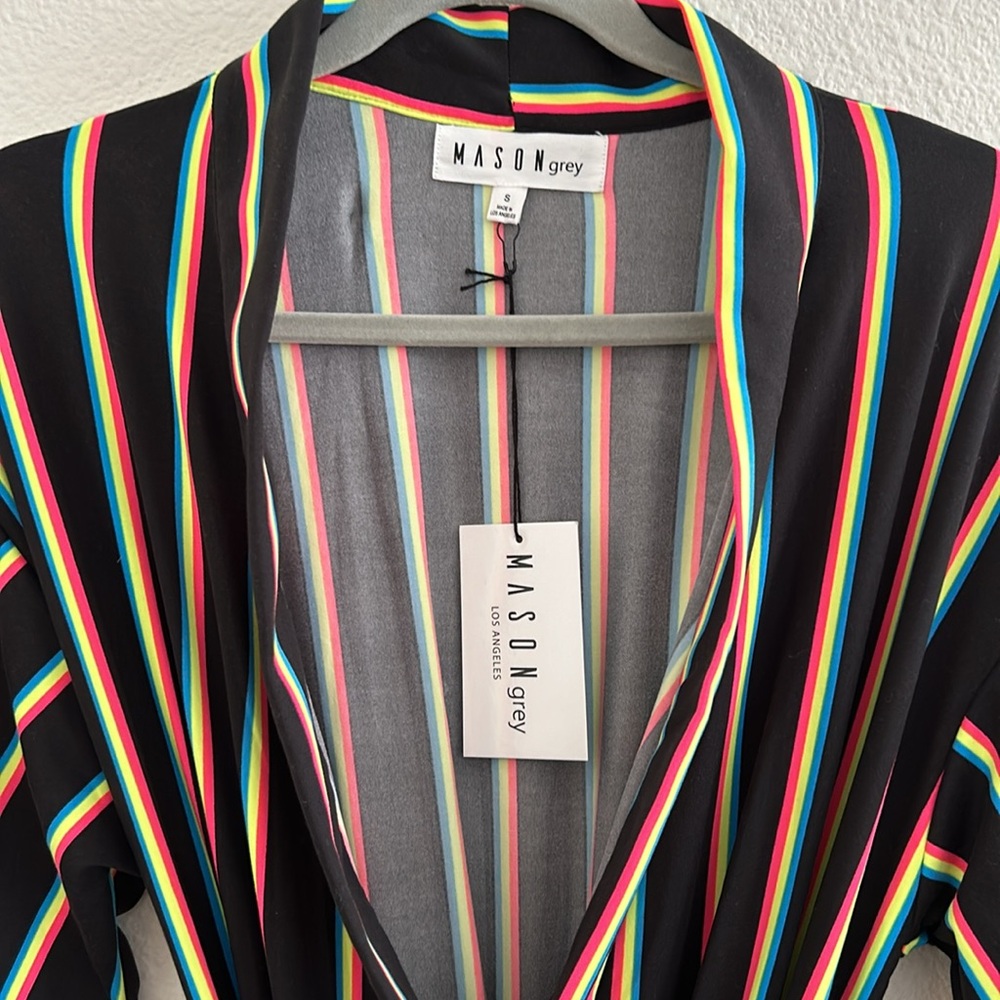 Mason Grey Robe Size S - Picture 7 of 14